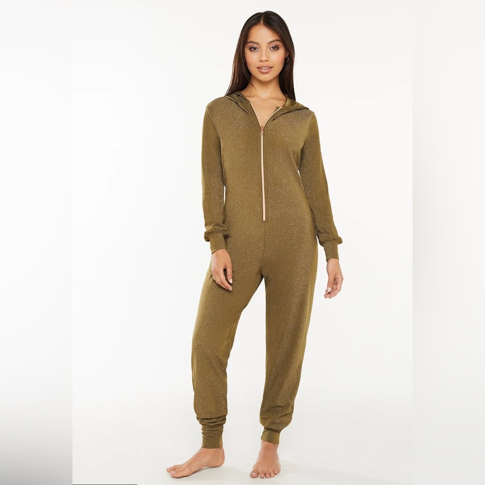 SAVAGE X FENTY SLEEP & SHINE HOODED ONESIE SIZE L - Picture 2 of 11